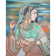 Ravi Varma - Lady princess
